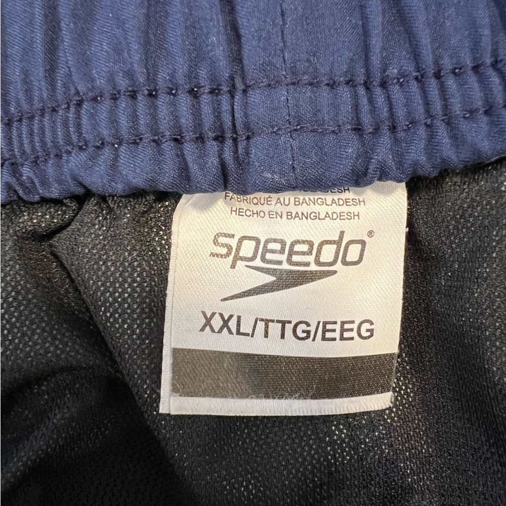 Speedo Swim Trunks Size Men’s XXL Color Blue - Picture 8 of 12
